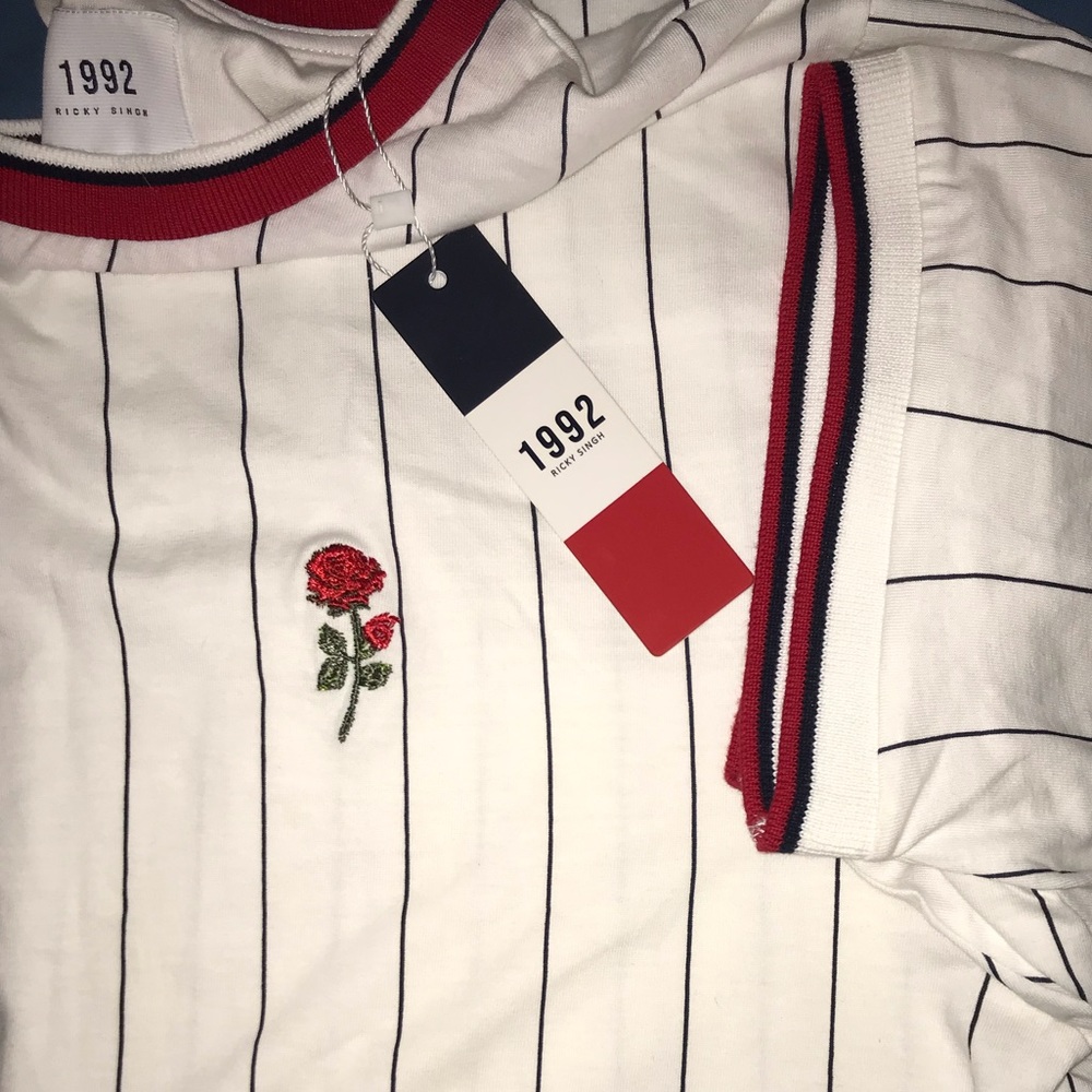 Rose striped T